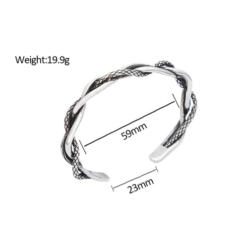 Viking Arm Ring of Fate in Steel