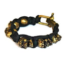 Warrior Trophies ParaCord Skull Bracelet