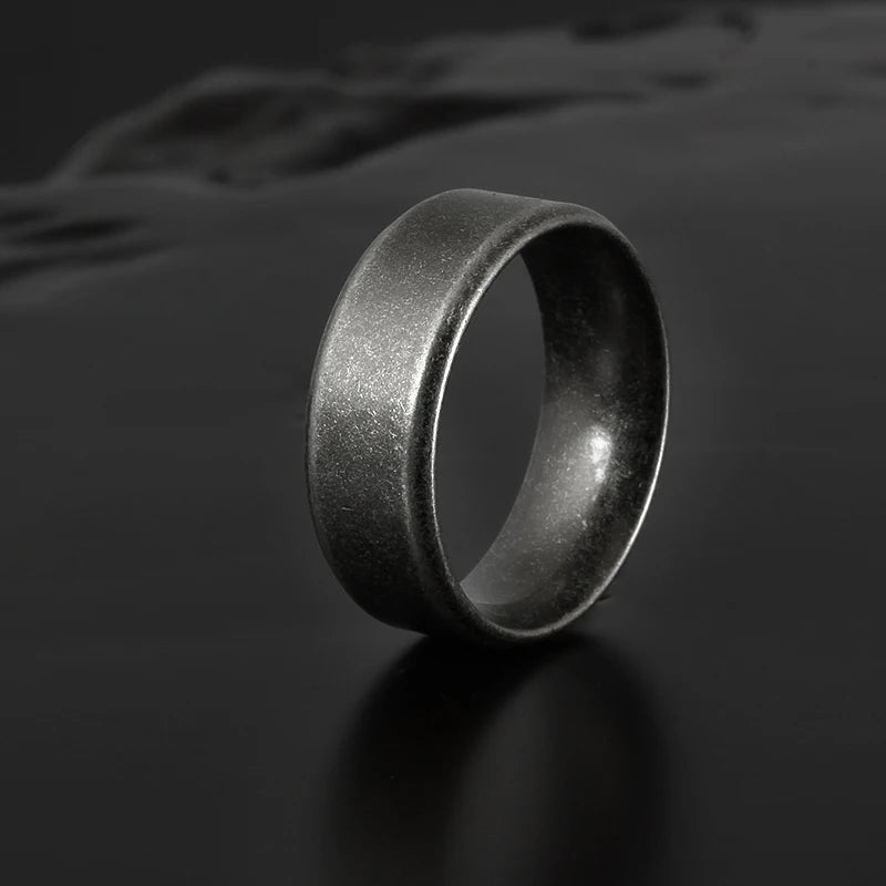 Dark Runes 8mm Adjustable Ring