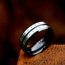 Futhark Runes Stainless Steel 8mm Ring