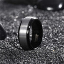 Waves of Njord Tungsten Carbide Ring