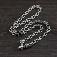 Gleipnir Chain 925 Sterling Silver Bracelet and Necklace