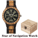 Viking Vintage Wooden Watch