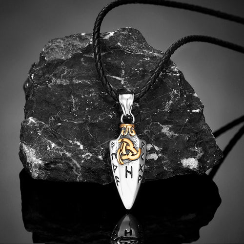 Odin's Spear Gungnir Steel Necklace