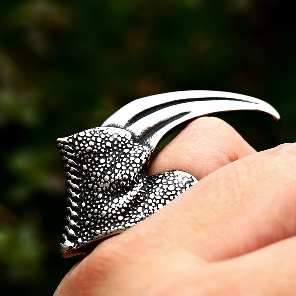 Talon of the Dragon Stainless Steel Ring