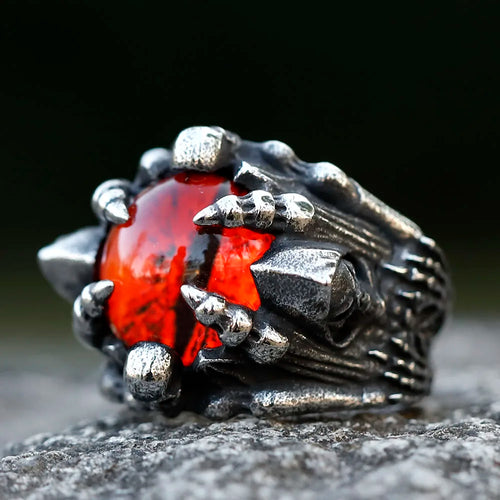 Dragon Claw of Fafnir Steel Ring