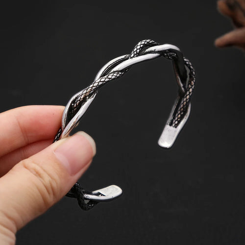 Viking Arm Ring of Fate in Steel