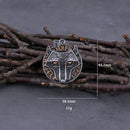 Fenrir Head Stainless Steel Necklace
