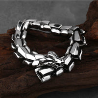 Jormungandr, the Midgard Serpent - Stainless Steel Bracelet