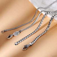Chains of the Dragon 925 Sterling Silver Necklace Chain