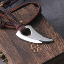 Fenrir Wolf Fang 316l Stainless Steel Necklace
