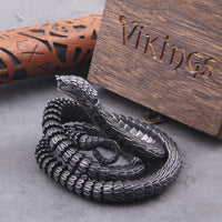The Midgard Serpent Jormungandr Stainless Steel Necklace