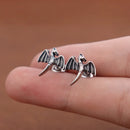 Winged Dragon Fafnir Surgical Steel Earrings