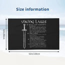 Viking Beach Towel in Microfiber