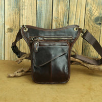 Viking Loot Leather Leg Bag