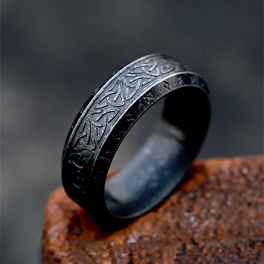 Fenrir Rune Ring - Stainless Steel