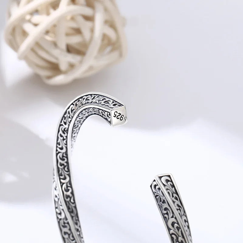 Freyr The Lord of Plenty 925 Sterling Silver Bracelet