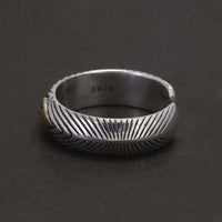 Draupnir 925 Sterling Silver Adjustable Ring