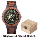 Viking Vintage Wooden Watch