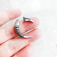 Nidhogg  Talon  Handmade 925 Sterling Silver Earrings