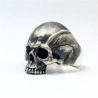 Bound to Hel  925 Sterling Silver Skull Ring