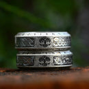 Yggdrasil The Tree of Life Stainless Steel Rune Ring