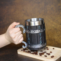 Viking Runic Drinking Mug