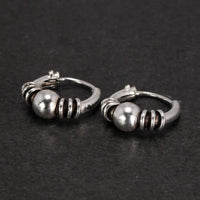 Oseberg Knot 925 Sterling Silver Earrings
