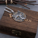 Fenrir Head Stainless Steel Necklace