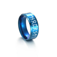 Viking Rune Ring - Stainless Steel