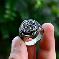 Worldtree Yggdrasil The Tree of Life Stainless Steel Ring