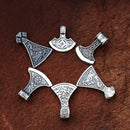 Viking Axe Head Stainless Steel Necklace