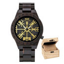 Viking Vintage Wooden Watch