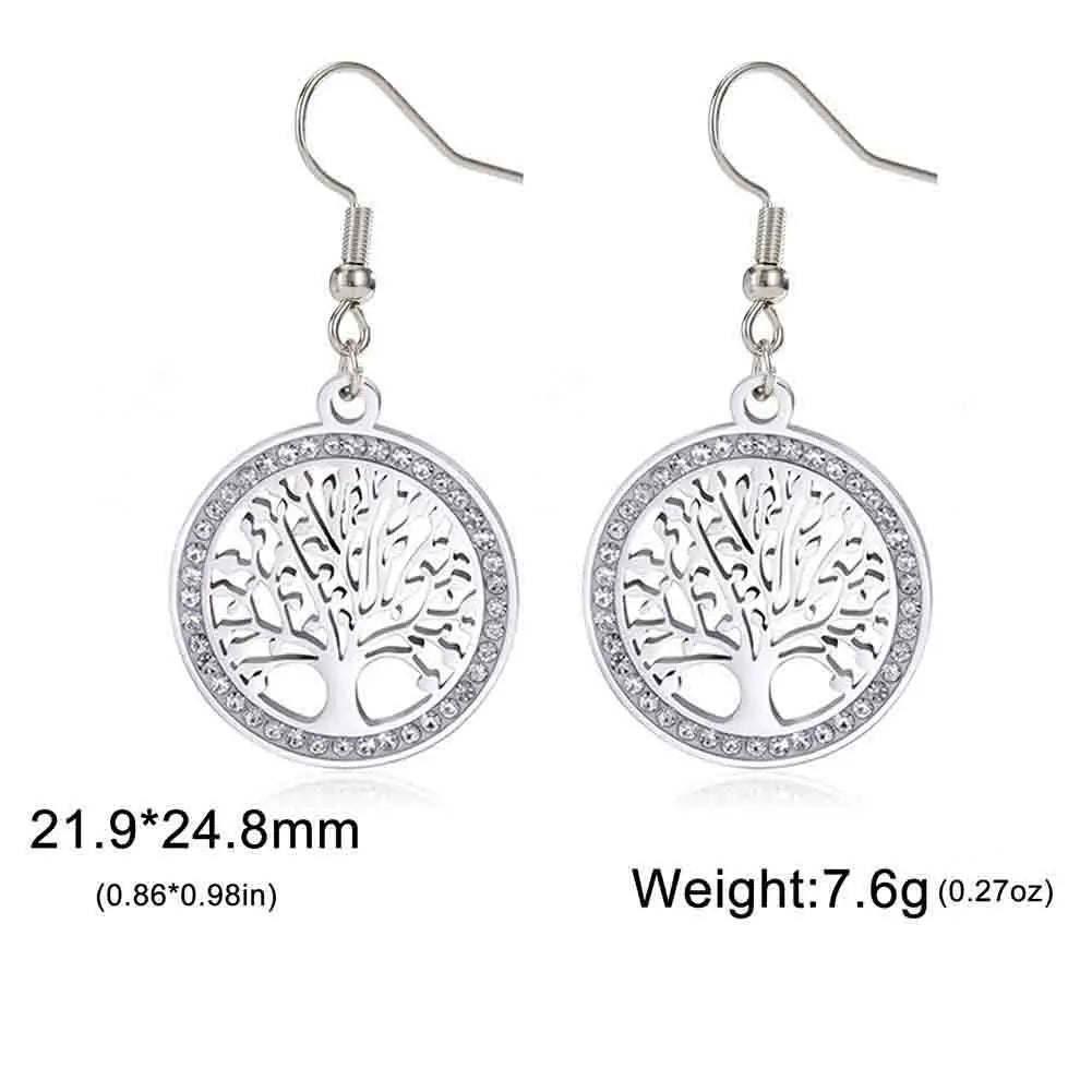 Yggdrasil the Tree of Life Drop Earrings