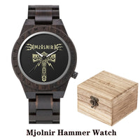 Viking Vintage Wooden Watch