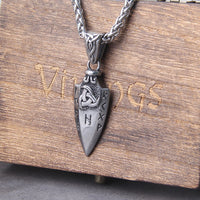 Odin's Spear Gungnir Steel Necklace