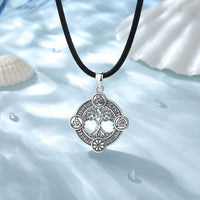 Yggdrasil, The Tree of Life With Runes Necklace in 925 Sterling Silver