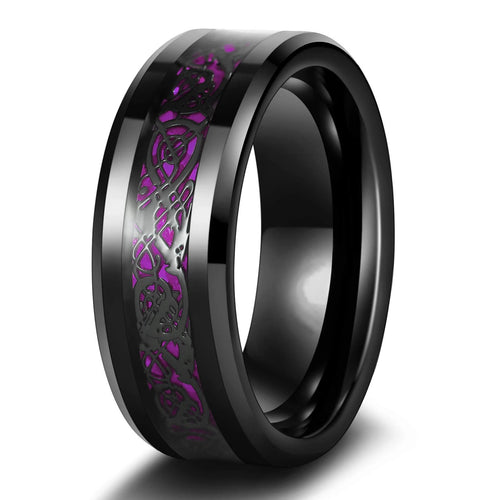Jormungandr Tungsten Carbide Ring