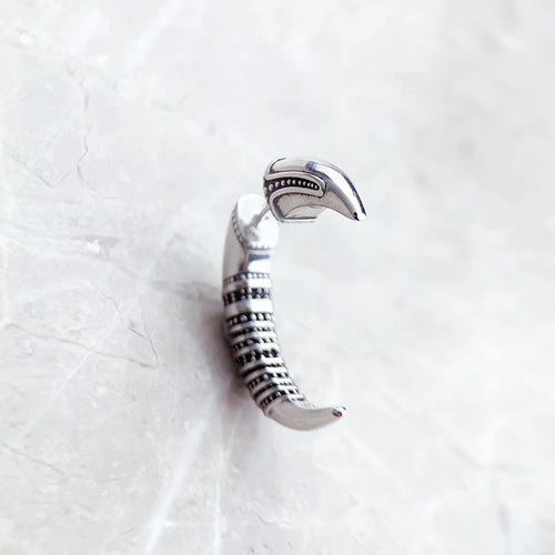 Nidhogg  Talon  Handmade 925 Sterling Silver Earrings