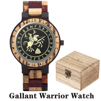 Viking Vintage Wooden Watch