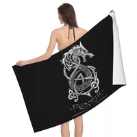 Viking Beach Towel in Microfiber