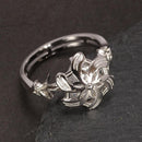 Alfheim Kingdom Galadriel Nenya Ring in 925 Sterling Silver and Zircon Stones - TheWarriorLodge