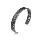 Runic Arm Ring in Stainless Steel