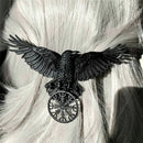 Raven of Odin brings Aegishjalmur Hair Clasp