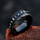 Fenrir Rune Ring - Stainless Steel