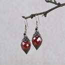 Idun Fruits Drop Earrings in 925 Sterling Silver