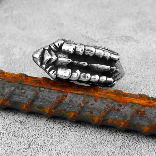 Jormungandr Bites her Tail 316L Stainless Steel Ring