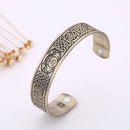 Yggdrasil, the Tree of Life with Norse Knots, Bracelet in 316L Stainless Steel