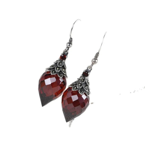 Idun Fruits Drop Earrings in 925 Sterling Silver