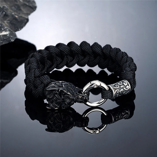 Odin Wolves Paracord Bracelet